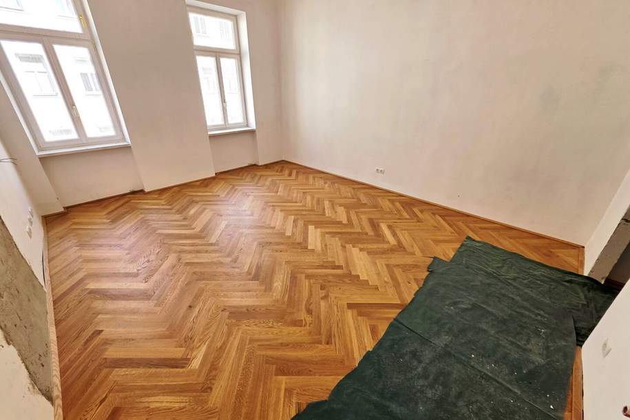 Saniertes Schmuckstück in ruhiger Seitengasse! Perfekt aufgeteilte 2-Zimmer + Grüner Innenhof + Ruhelage + Schönes Altbauhaus + TOP Infrastruktur und Anbindung! Jetzt zugreifen!, Wohnung-kauf, 339.000,€, 1150 Wien 15., Rudolfsheim-Fünfhaus