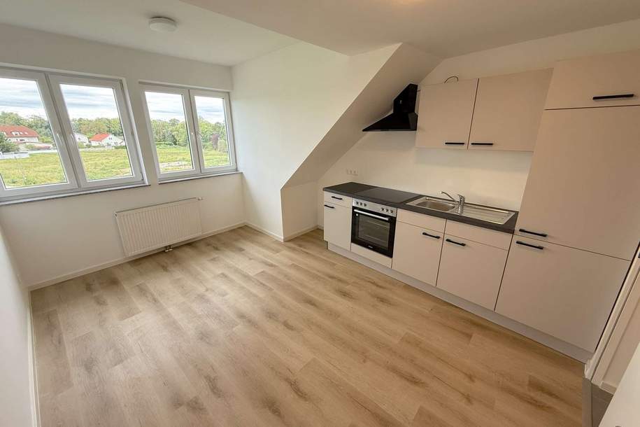 Schöne Dachgeschosswohnung in Pottenbrunn zu vermieten!, Wohnung-miete, 500,00,€, 3140 Sankt Pölten(Stadt)