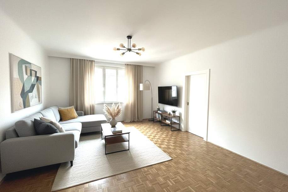 Helle 3-Zimmer Wohnung mit neuer Küche Nähe Schweizergarten, 1030! Erstbezug nach Sanierung!, Wohnung-miete, 1.180,86,€, 1030 Wien 3., Landstraße