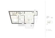 Moderner Neubau im Dachgeschoss – 3-Zimmer-Wohnung mit Freifläche