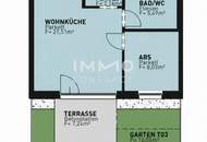 Charmante 2-Zimmer-Gartenwohnung – provisionsfreier Erstbezug nahe Alte Donau