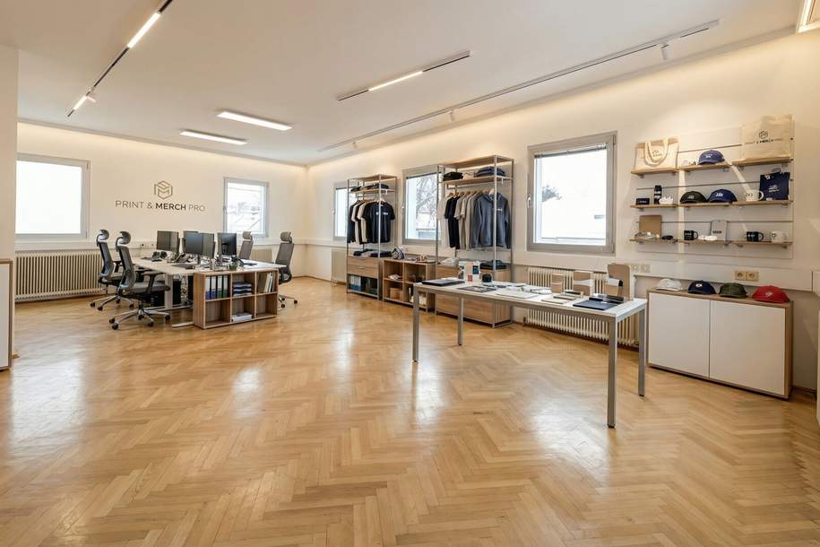 Büro zum selber gestalten in 1210 Wien - 60 m² ! Ideal für kreative Köpfe !, Gewerbeobjekt-miete, 810,00,€, 1210 Wien 22., Donaustadt