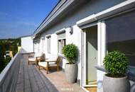 Großzügige Dachgeschosswohnung mit 3 Terrassen und Fernblick ins Grüne