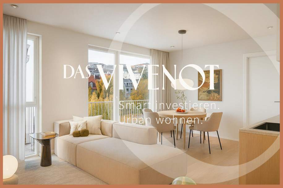 DAS VIVENOT – Smart investieren. Urban wohnen., Wohnung-kauf, 299.000,€, 1120 Wien 12., Meidling