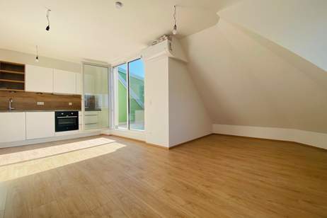 KETZERGASSE ++ DREI Zimmer mit TERRASSE im DG, Wohnung-miete, 1.173,43,€, 1230 Wien 23., Liesing