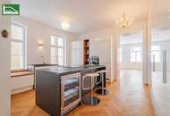 Stilvoll kernsanierte Altbauwohnung beim Servitenviertel mit Design-en-Suite-Badezimmer und Hof-Balkon-Option!