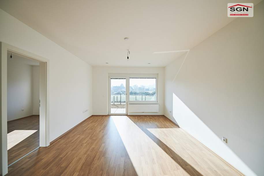 Geförderte 2 Zimmer- GARTENwohnung mit Tiefgaragenplatz, Wohnung-miete, 895,85,€, 3160 Lilienfeld
