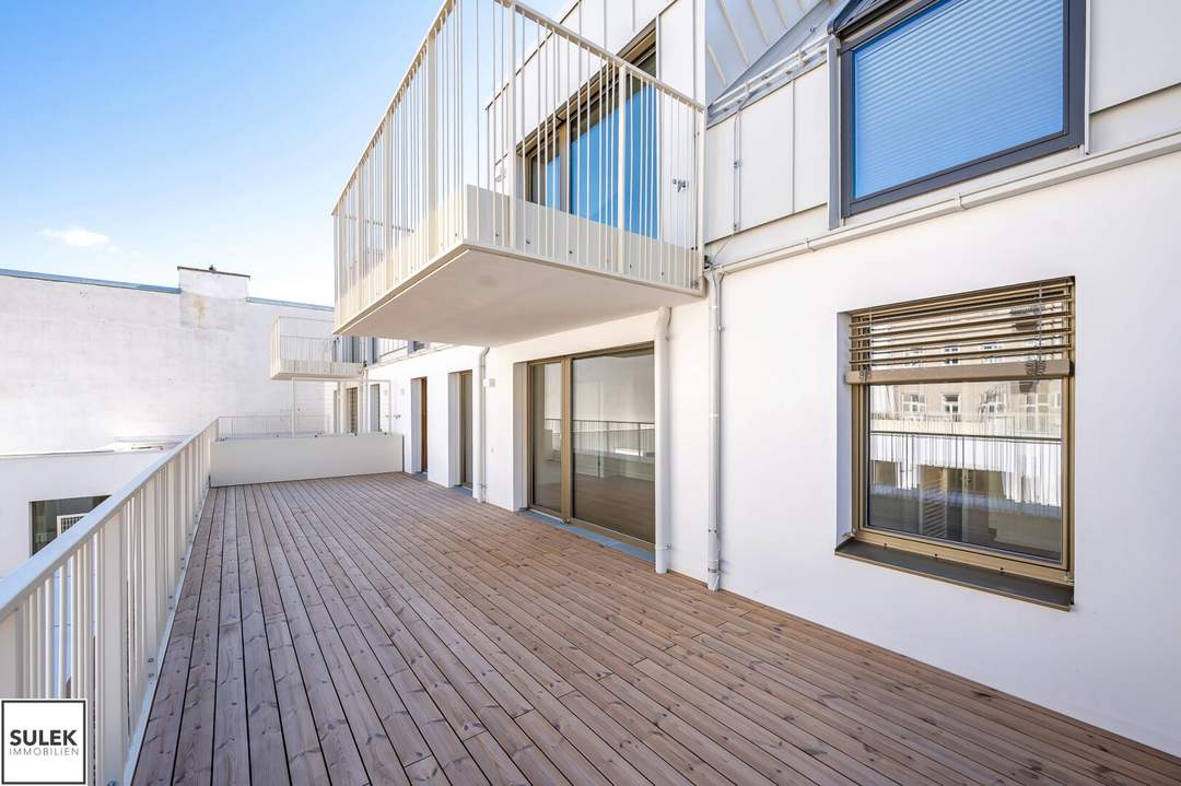 ***Zweitbezug: Videotour: Highlight - gut geschnittene 2 Zimmer Wohnung mit 38m² Terrasse - ab sofort ***