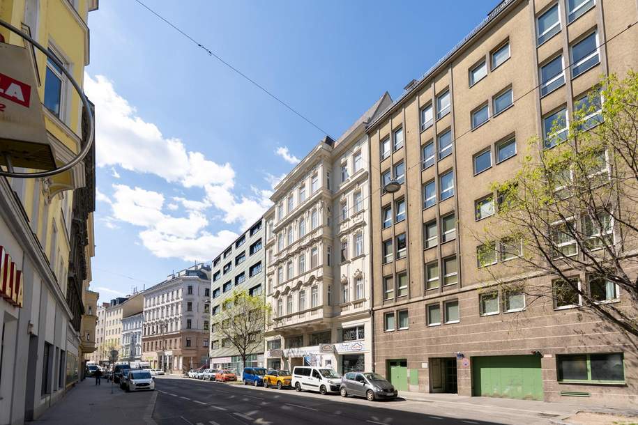 "3 Zimmer, möbliert, Garage", Wohnung-kauf, 498.000,€, 1050 Wien 5., Margareten