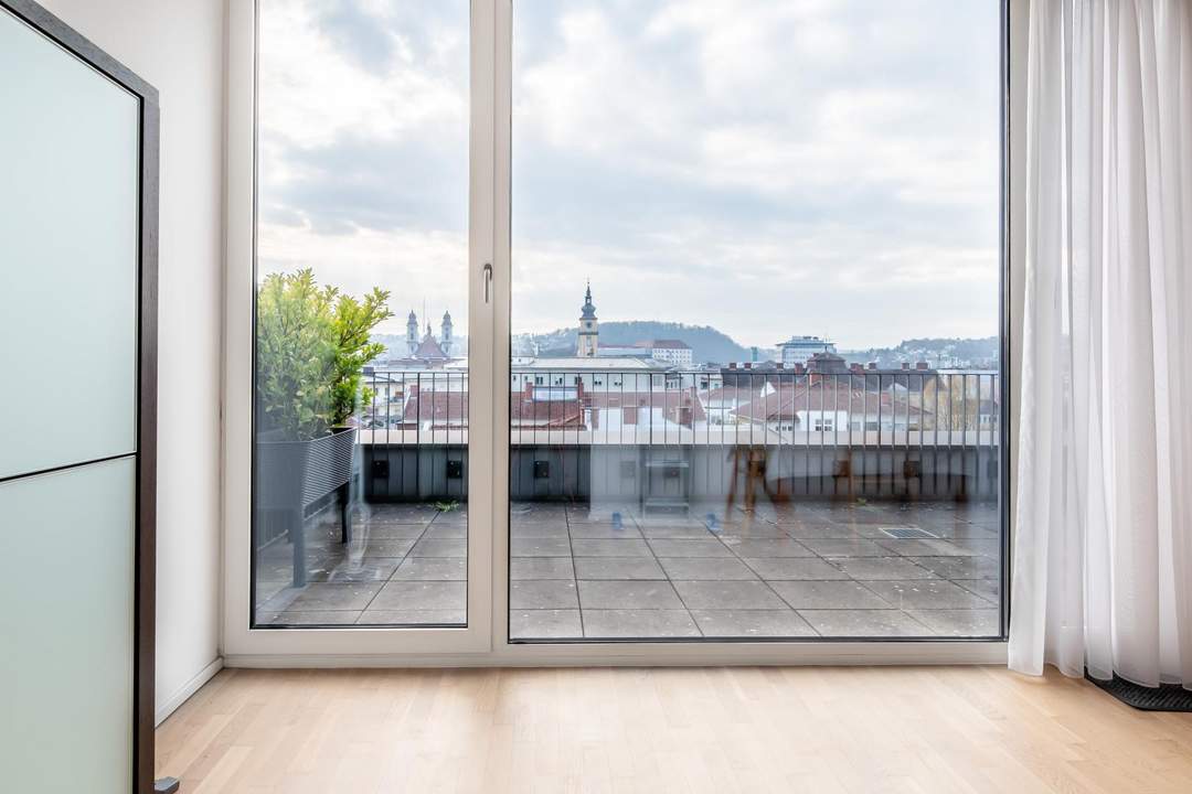 Linz im Blick - Das Maisonette-Penthouse in bester Lage mit einer erstklassigen Aussicht