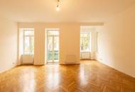 Peter-Jordan-Straße - repräsentativer 6 Zimmer Altbau mit Balkon und Gemeinschaftsgarten