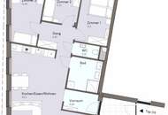 Ankommen &amp; Wohlfühlen: Moderne 4-Zimmer-Wohnung mit Loggia – Erstbezug im Herzen von Traiskirchen!