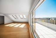 THE TEMPTATION - Dachgeschoss-Maisonette mit 2 Terrassen + Balkon | 23 m² Freifläche, 3 Zimmer