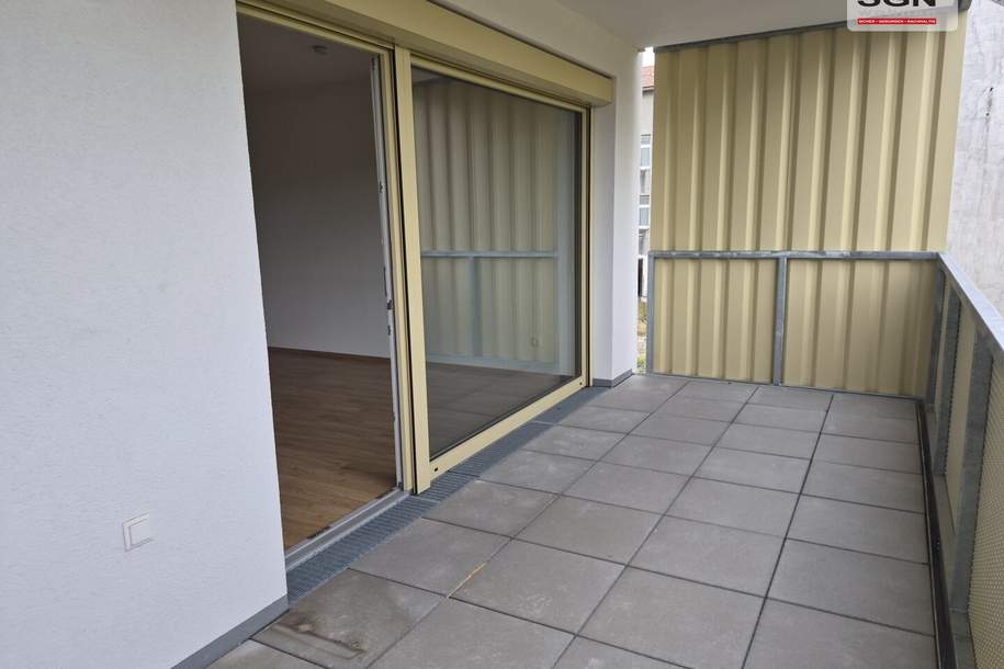 STAFFELMIETE l2-Zimmerwohnung mit Balkon und Tiefgarage, Wohnung-miete, 763,67,€, 2620 Neunkirchen