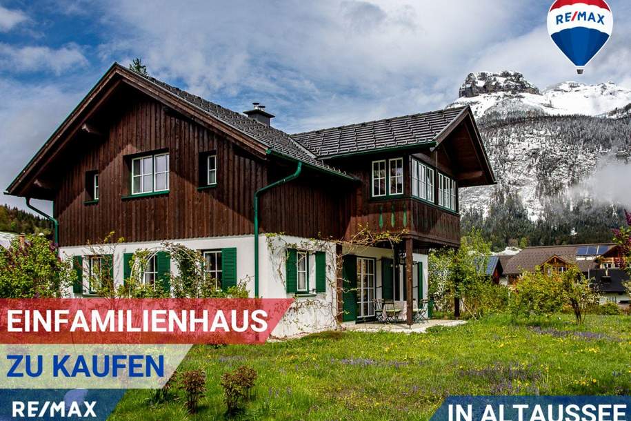 Neuwertiges Einfamilienhaus in Altaussee im steirischen Salzkammergut, Haus-kauf, 1.200.000,€, 8992 Liezen