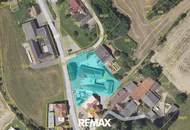Großes Wohnbau-Grundstück, ca. 5100 m2 mit bis zu 1,5 Bebauungsdichte mit Bestand in 8352 Unterlamm – zentrale Lage!