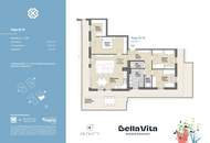 PROVISIONSFREI! Perfekt geschnittene Anlegerwohnung | 4 Zimmer, Schrankraum, Rundumterrasse | Für Familien, Homeoffice-Fans, Freiheitsliebende