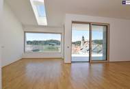 Wohnen wie ein Adler, hoch über den Dächern von Leibnitz- Exklusives Penthouse auf zwei Ebenen mit gigantischer Panoramaterrasse!