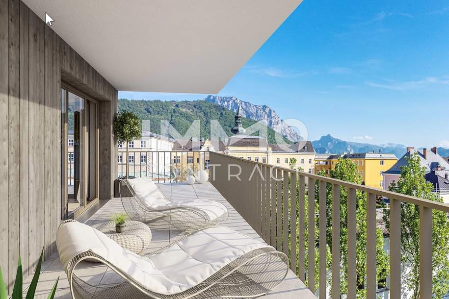 Perfekt aufgeteilte Wohnung im Dachgeschoß, Wohnung-kauf, 889.000,€, 4810 Gmunden