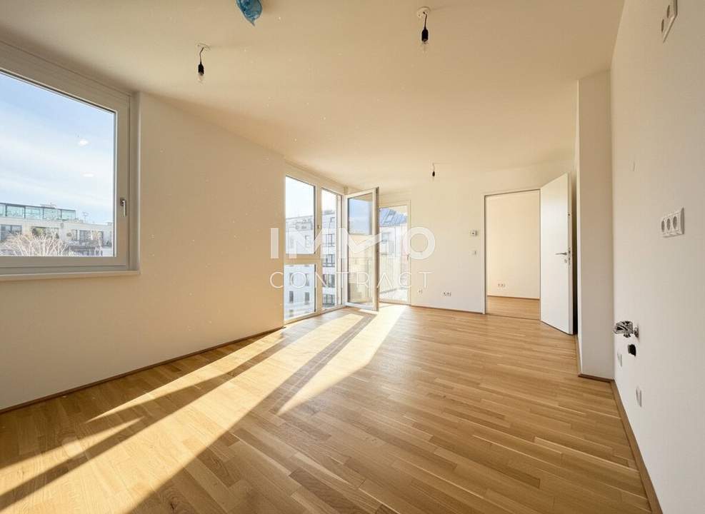 BEIM DONAUUFER: Smarte Investition – 2-Zimmer-Erstbezug in gefragter Lage