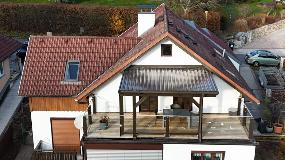 "Wohnung mit Traumterrasse und Waldblick"