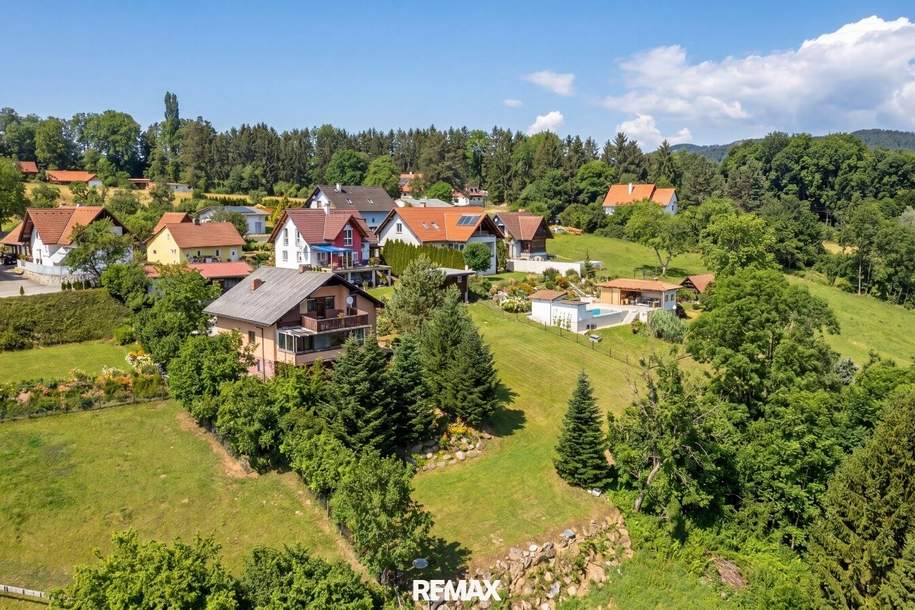 Sonnenhang trifft auf Weitblick! Großzügiges Einfamilienhaus in begehrter Lage von Langaberg, Haus-kauf, 345.000,€, 8403 Leibnitz