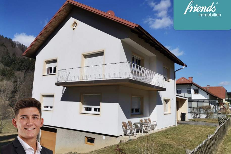 Traumhaus in der Steiermark mit Bergblick, Fernblick in 8244 Schäffern, Haus-kauf, 190.000,€, 8244 Hartberg-Fürstenfeld