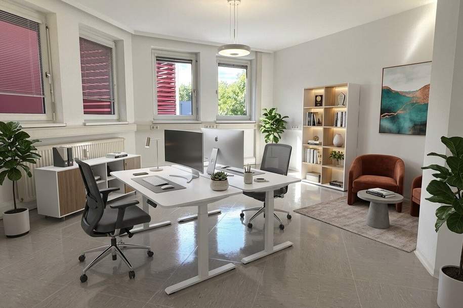 47 m² Bürofläche in etabliertem Gewerbestandort in Wolfsberg, Gewerbeobjekt-miete, 614,25,€, 9400 Wolfsberg