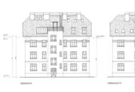 Gartentrakt in Grinzing: Penthouse auf Jahrhundertwendehaus mit großen Terrassen und Grünblick