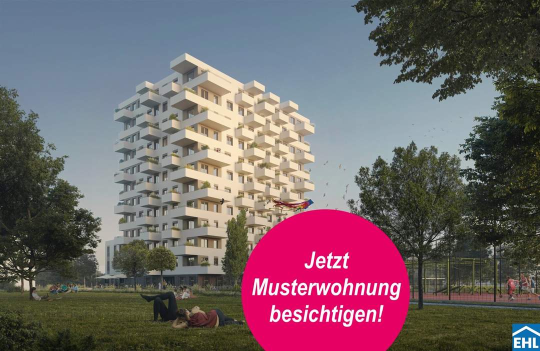 Moderne 3-Zimmer-Wohnung | Freifläche | Erstbezug