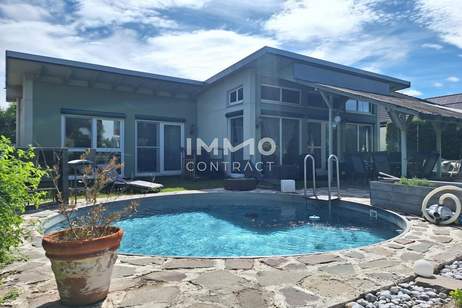 Modernes Einfamilienhaus im Bungalow- Stil in Raasdorf, Haus-kauf, 598.000,€, 2281 Gänserndorf