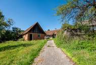 Liegenschaft mit Einfamilienhaus und Nebengebäuden nahe Bad Gams!