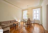 ab 01.05.2026: teilmöblierte 2-Zimmer-Altbau-Wohnung (partly furnited one bedroom apartment) in zentraler & ruhiger Lage