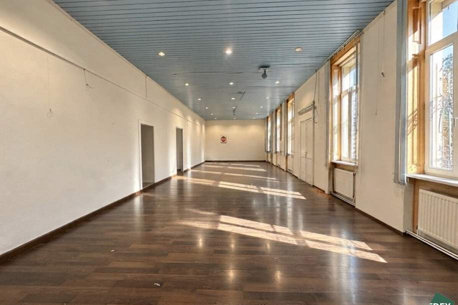 Großes Geschäftslokal mit schöner Verkaufsfläche, Gewerbeobjekt-miete, 2.998,00,€, 1170 Wien 17., Hernals