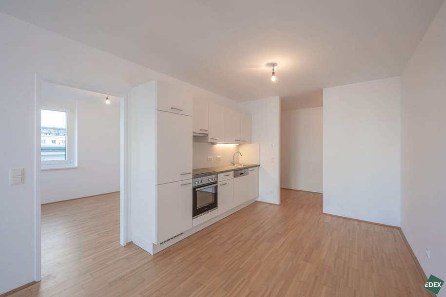 1-Zimmer-Neubau mit großer Terrasse im 20. Bezirk, Wohnung-miete, 849,00,€, 1200 Wien 20., Brigittenau
