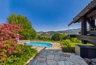 EIN HAUS FÜR MENSCHEN, DIE DAS BESONDERE ZU SCHÄTZEN WISSEN - WOHNEN MIT POOL & PANORAMABLICK