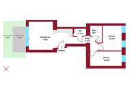 Erstbezug sanierter Altbau in Fertigstellung I ca. 19m² ruhige hofseitige Außenfläche I Luftwärmepumpe I Fußbodenheizung I Schlüsselfertig