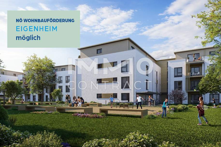 Urbanes Leben im Wohnpark Obergrafendorf, Wohnung-kauf, 329.900,€, 3200 Sankt Pölten(Land)