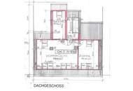Traumhafte Dachgeschosswohnung – Erstbezug in hochwertig gebautem Wohnhaus - Klimaanlage - Moderne Küche - Gemeinschaftsgarten