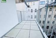 Hofseitige Südwest-Balkon Wohnung im 6.OG nahe U6 Handelskai & S-Bahn! Moderner Neubau mit inkludierter Küche!
