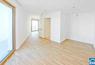 Sonnwendviertel: 1-Zimmer-Wohnung mit Balkon in der 4. Etage – Fitnessraum, Co-Working &amp; Rooftop-Terrasse inklusive!