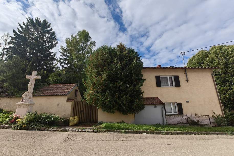 Ein Platz für echte Landliebhaber - und ein Paradies für Selbermacher! Verwirklichen Sie Ihren Wohntraum in idyllischer Umgebung von Sitzendorf, Haus-kauf, 150.000,€, 3714 Hollabrunn