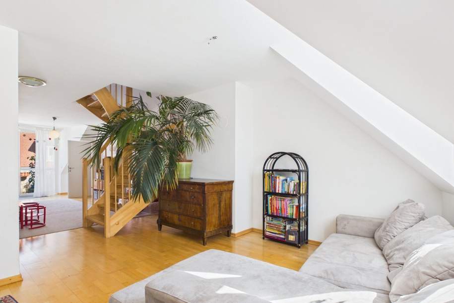 Traumhafte Maisonettewohnung mit Balkon und Garagenstellplatz im Herzen von Baden zu verkaufen!, Wohnung-kauf, 430.000,€, 2500 Baden
