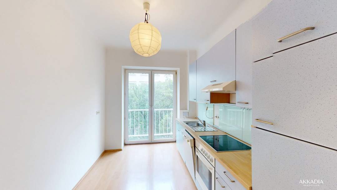 Helle 3-Zimmer-Wohnung nahe WU & Prater