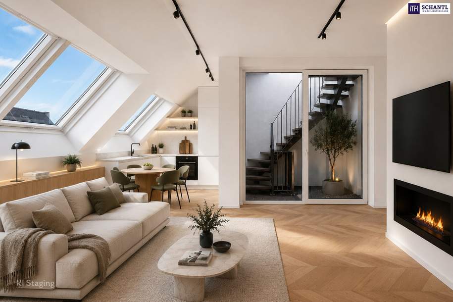 Lichtdurchfluteter Erstbezug mit großzügiger Dachterrasse – Hochwertige 2-Zimmer-Wohnung nahe Schönbrunn! Jetzt zugfreifen!, Wohnung-kauf, 499.000,€, 1120 Wien 12., Meidling
