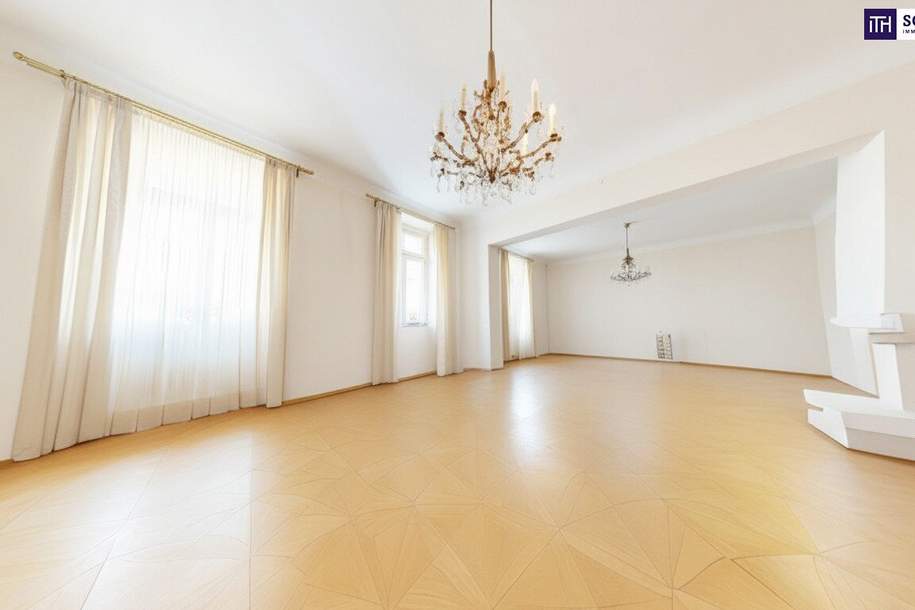 Graz City Center: Einmalige Kombination im Altbau – ca. 217 m² Wohnfläche, zwei unbefristet vermietete Einheiten im Zentrum von Graz, Gewerbeobjekt-kauf, 500.000,€, 8010 Graz(Stadt)