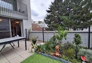 "Moderne Garten-Mietwohnung mit Parkplatz nahe Donauzentrum Garten: ca. 20 m²"