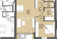 Ideale 2-Zimmer Wohnung mit großzügigem Außenbereich Top 01.02