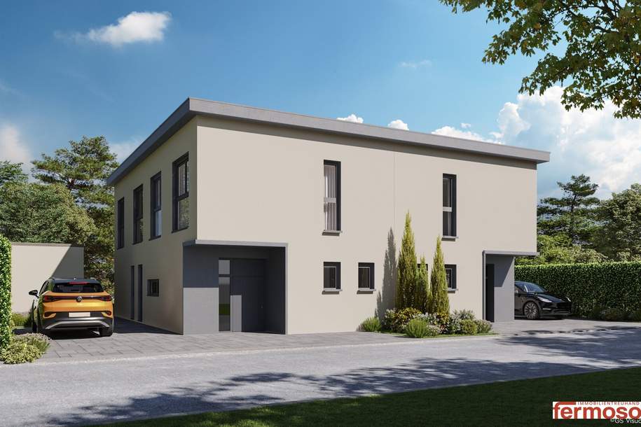 nur mehr eine Einheit frei: Moderne Doppelhaushälfte in Kottingbrunn: Ihr Erstbezug mit Garten und Terrasse in ruhiger Lage - hochwertige Bauweise und nachhaltige Energieversorgung, Haus-kauf, 498.000,€, 2542 Baden