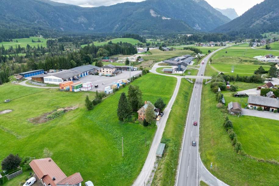 Gewerbegrundstück mit TOP Anbindung auf die B145, Grund und Boden-kauf, 298.400,€, 8983 Liezen